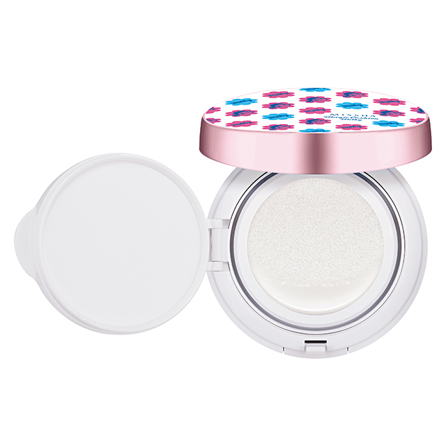 MISSHA（ミシャ）　M クッションベース（ミルキー）　15g｜￥1,200（スポンジ・ケースつき・限定）