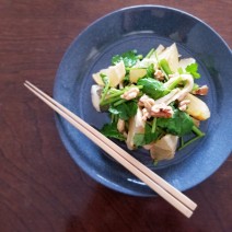 「セリと切り干し大根、日向夏のサラダ」美容エディター・門司紀子のToday’s SALAD ＃27
