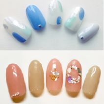 自分でできる！マニキュアのシンプルデザイン集｜夏にマストな足ネイルも…簡単かわいい画像18選