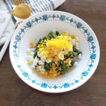 「菜の花のミモザ風サラダ」美容エディター・門司紀子のToday’s SALAD ＃32