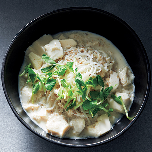 白ごまと豆乳のくずし豆腐フォーBOWL