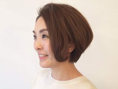 ふんわり華やかに！ショートボブヘアセット