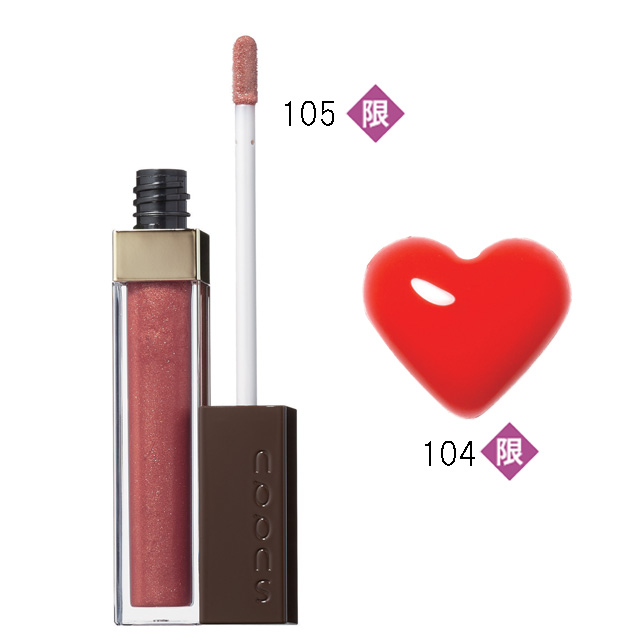 クリアな発色と透明感で艶やかな唇を引き立てて