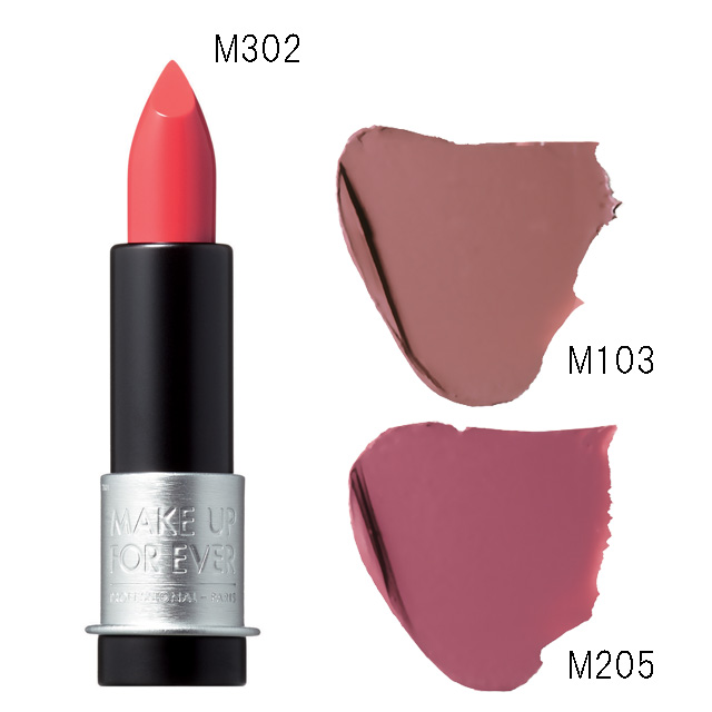 メイクアップフォーエバー|アーティストルージュマット 各¥3,200