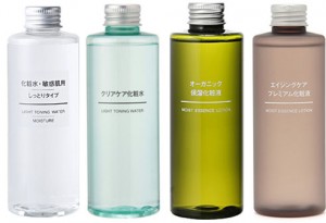 無印良品の化粧水を全種紹介!ニキビには?毛穴には?新発売の