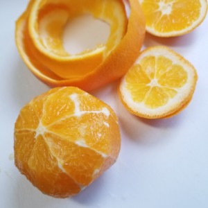 バルサミコ酢を使ったオレンジサラダ