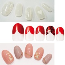 ハートのネイルデザイン特集｜ホログラムやフレンチの大人可愛いハートネイルとやり方を紹介