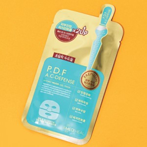 MEDIHEAL（メディヒール）プレミアムP.D.F A.C ディフェンスハイドロ ヌードゲルマスク / ビタ ライトビーム エッセンシャル マスクEX