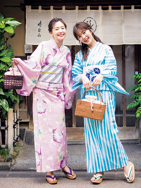 浴衣に似合うヘアアレンジ！夏のハーフアップシニヨン