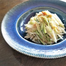 梅雨をさっぱり乗り切る！【千切り大根の梅和えサラダ】Today’s SALAD ＃43