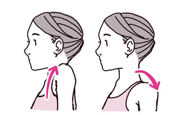 自律神経を整え肩こりを解消！簡単ストレッチ