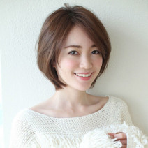 小顔になれる絶対ヘア！ ひし形シルエットの“錯視ショート”