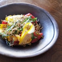 肌サビを防ぐ！【トマトとズッキーニ、じゃこの中華風サラダ】Today’s SALAD #46
