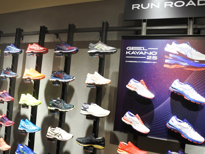 ランステーションを併設した「ASICS RUN TOKYO MARUNOUCHI（アシックスラン東京丸の内）」