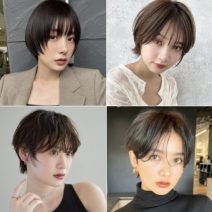 フェイスレイヤーで洒落感アップ！小顔も狙えるくびれボブ