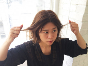 2種類のワックスを混ぜる