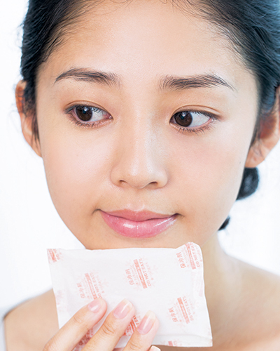 【4】突如できたニキビに保冷剤で冷やして対処！