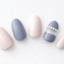 「パール」がおしゃれすぎる、ネイルデザイン【見本例20】