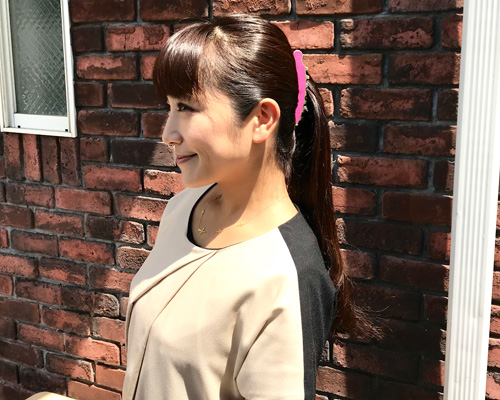 ヘアアクセとしっとり感がカギ！時短でこなれアレンジ