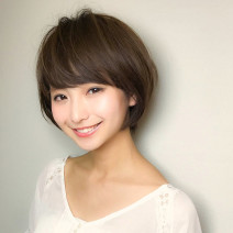 すっきり前髪×耳上ふんわり！“丸っぽショート”で甘め可愛い冬を楽しんで♪
