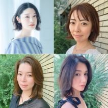 40代こそ似合うボブ【実例29選】顔型に合ったスタイルを