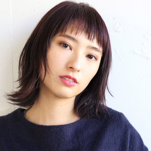 実例17 即おしゃれが叶う バイオレットのヘアカラー見本集 美的 Com