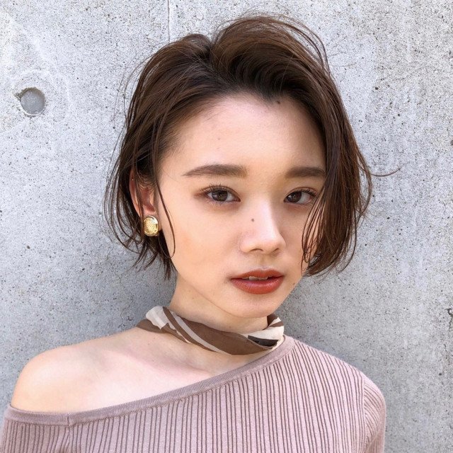 小顔に見える前髪あり なしのヘアスタイルカタログ ショートさんもロングさんも願いが叶う 美的 Com