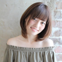 面長カバーの“前髪×ひし形内巻きミディ”は大人可愛い印象が手に入る最強ヘア！
