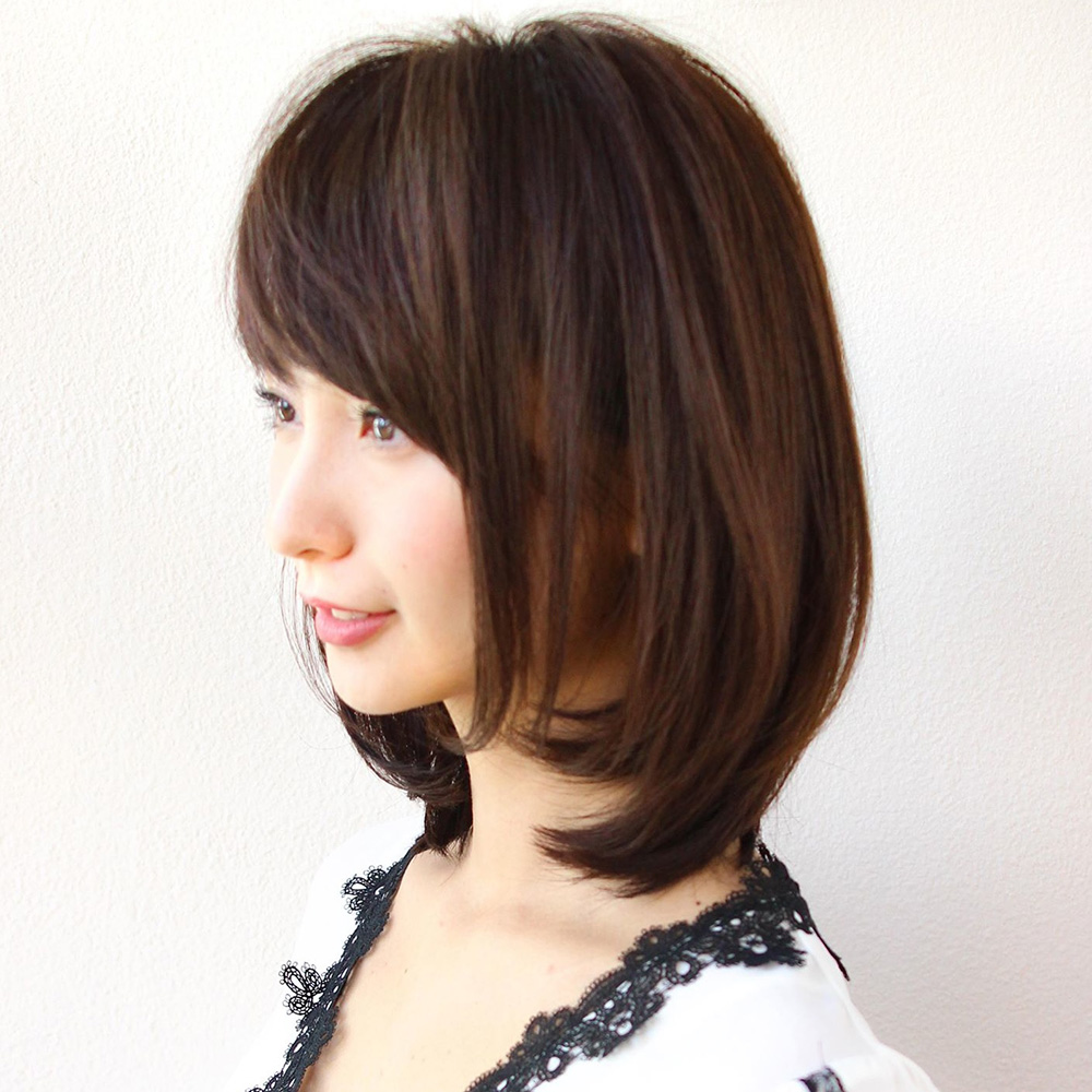 【ボブ×可愛いヘアスタイル３】ふんわりキュートな小顔ヘア