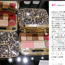 ドルチェ＆ガッバーナの限定ショップや毎年注目のラッシュ、エレガンス クルーズのクリスマスコフレ情報に話題集中！～先週のインスタ人気ランキングVol.24～