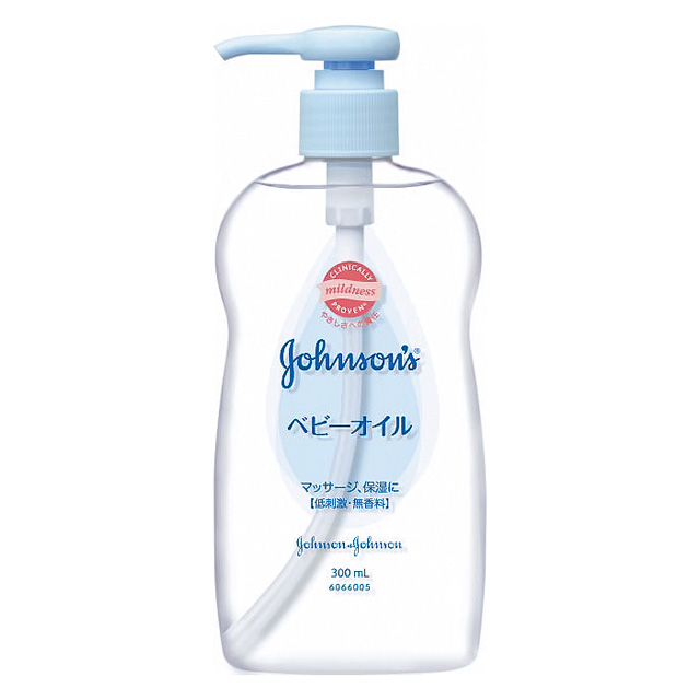 【2018年間読者 ベストコスメボディオイル ランキング4位】ジョンソン® ベビーオイル（無香料)　300ml ￥933