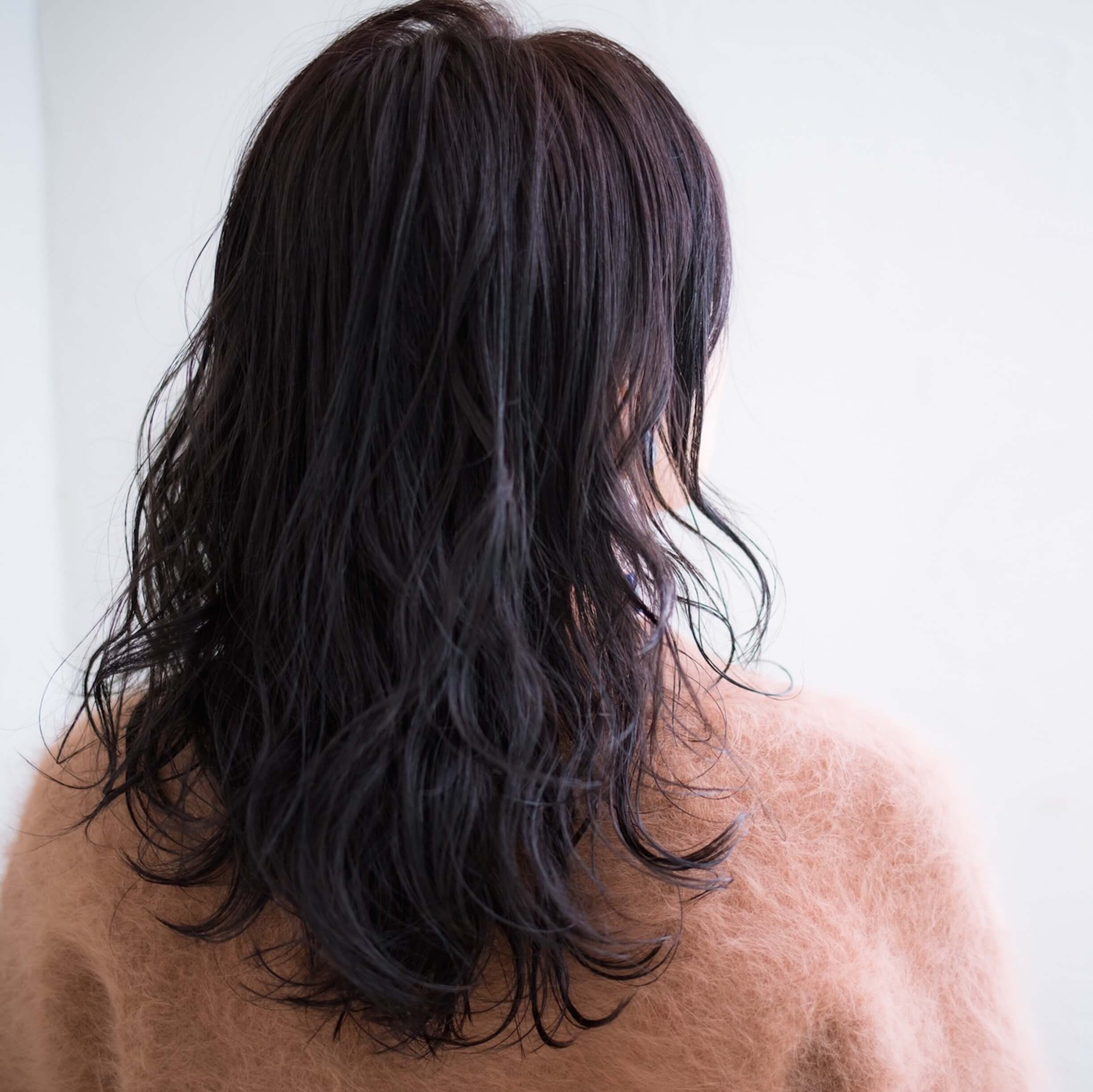 【セミロング×可愛いヘアスタイル１】柔らかウェーブパーマ