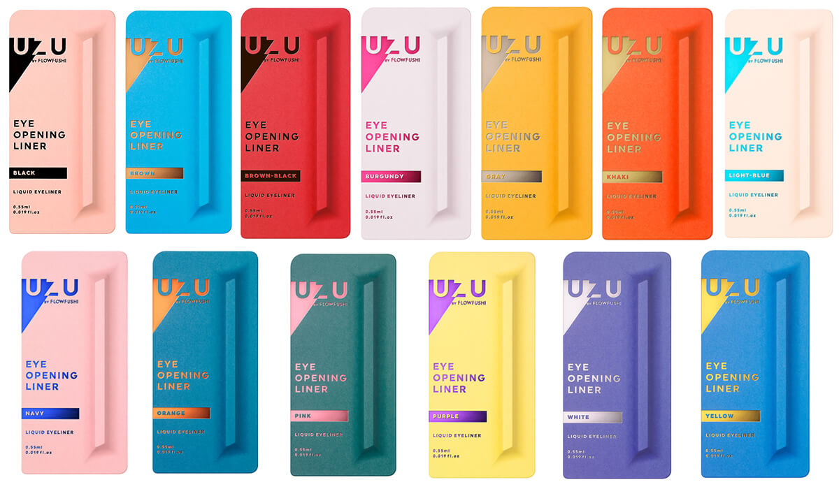 FLOWFUSHI（フローフシ）新ブランドが遂に情報解禁！「UZU」、最初のプロダクトとなるアイライナーが3月14日より発売！