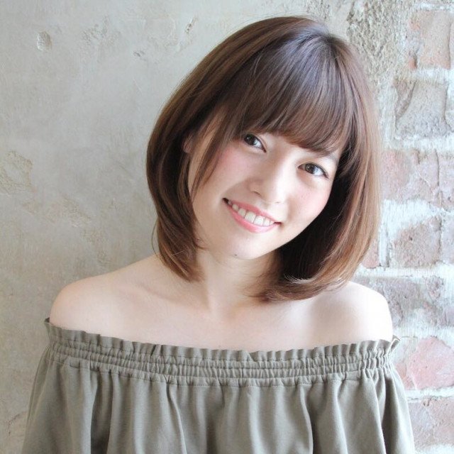 面長さんに似合うヘアアレンジ ロング ボブでも簡単にできる面長さん