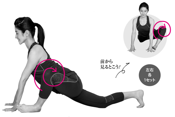 背骨のS字が回復し、お肉が落ちやすく