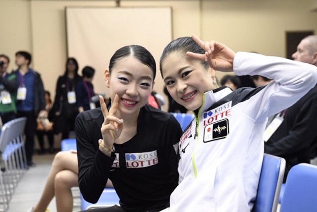 紀平梨花選手、宮原知子選手とコーセーが、アンバサダー契約！ツーショット写真も公開！【世界フィギュアスケート選手権2019代表】