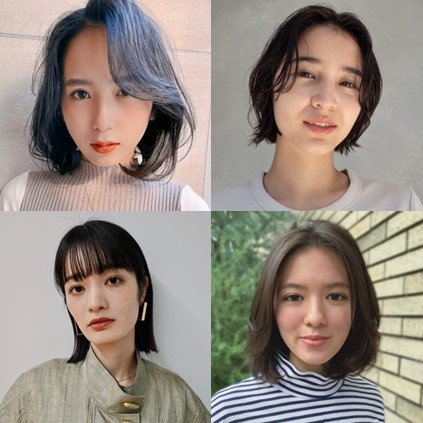 【2024】「40代の黒髪ボブ」大人上品な14のスタイル