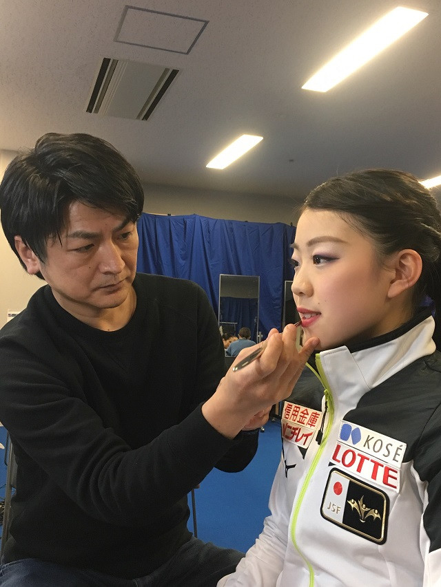 フィギュアスケート 紀平梨花選手のかわいいメイク中写真を公開 美人度アップの秘訣とは 美的 Com