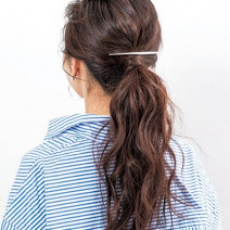 ロングヘアの簡単まとめ髪アレンジ10選｜アップ、ハーフアップ、前髪なし、ストレートの誰でも簡単ヘア