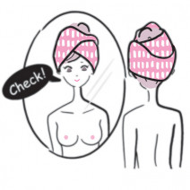 月に1回のセルフチェックで乳がんを早期発見！ “いつもと違う”と感じたらすぐに受診を！
