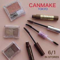 【キャンメイク】本日発売夏カラーは、ダブルエンドマスカラとアイシャドウパレットに注目！