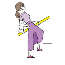 夏までにペタンコおなかに！ 上りの階段で行う簡単トレーニング