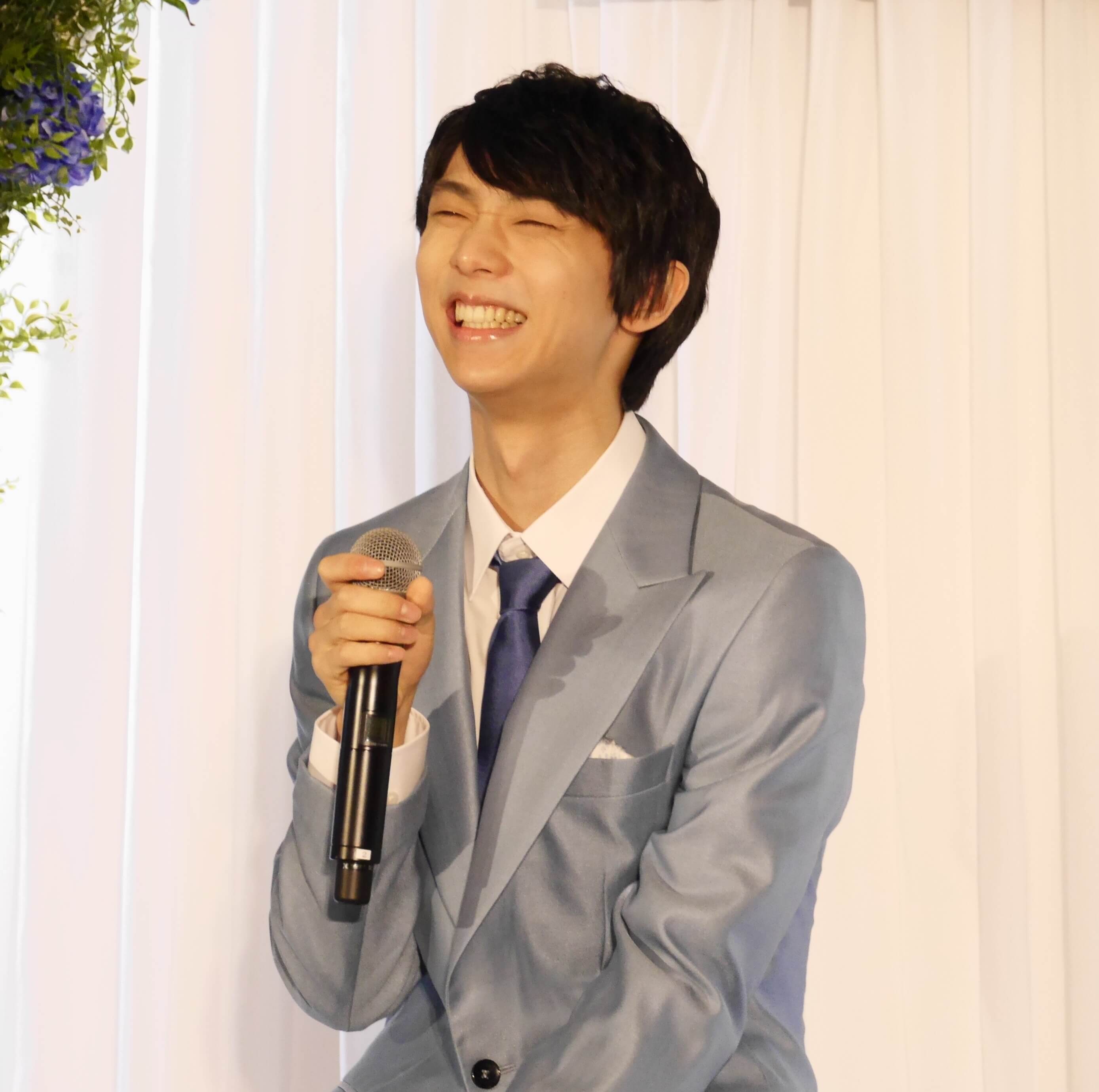 【詳報！】羽生結弦選手が、すっぴん美肌＆美くびれの秘密を語る！【コーセー 雪肌精 トークショー】