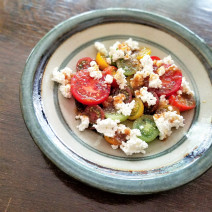 トマトで夏美人！「彩りトマトのサラダ おろし玉ねぎドレッシング」Today’s SALAD ＃87