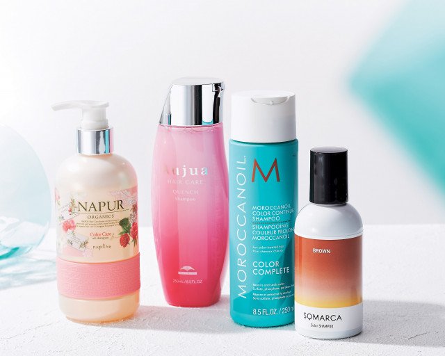 うるおいも与える保湿系カラーシャンプー