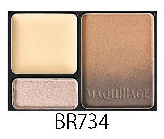 アイシャドウは「#BR734」