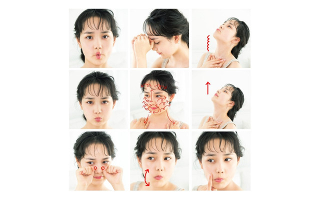表情筋を鍛えて、脱たるみ顔！プロが実践する【トレーニング法／コリのほぐし方】 | 美的.com