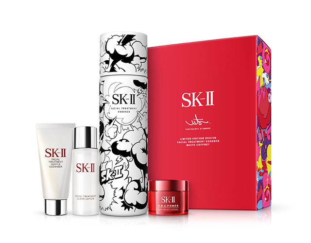 sk-II フェイシャル トリートメント エッセンス クリスマスコフレホワイト