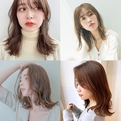 実例15 レイヤーで垢抜ける ミディアムヘア 美的 Com