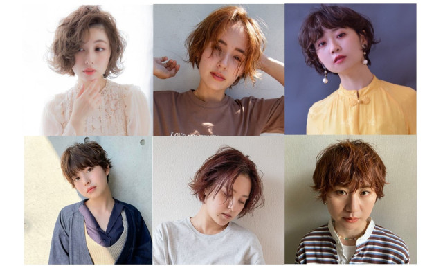 参考になる ショート パーマ 選 ヘアカタログ見本 美的 Com